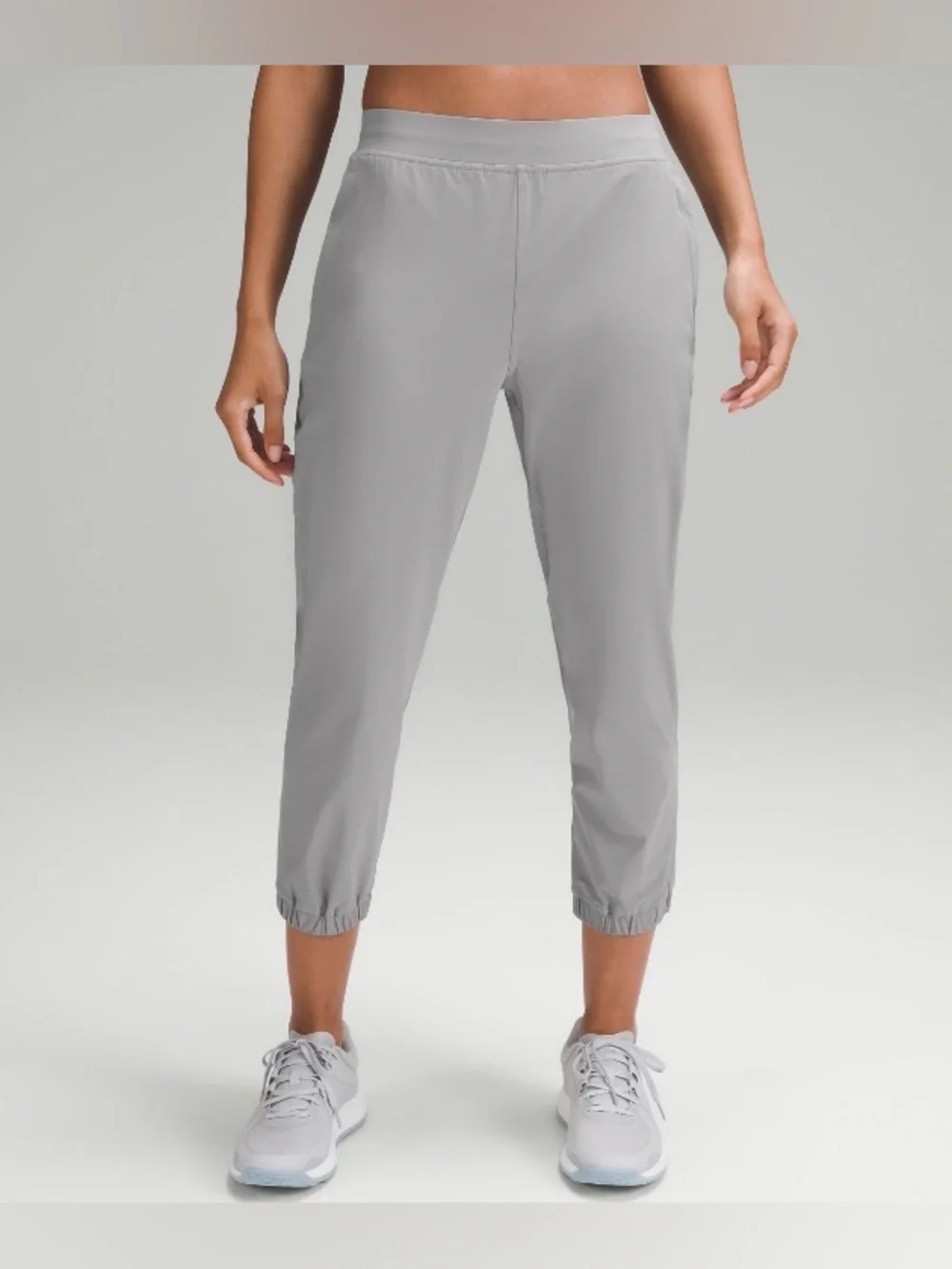 Lululemon Adapted State High-Rise Jogger Crop Pant in Rhino Grey Size 14 NWT - Picture 9 of 9
